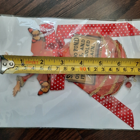 Laini's Ladies Adornments for the Home: Books Angel Ornament - Picture 7 of 7